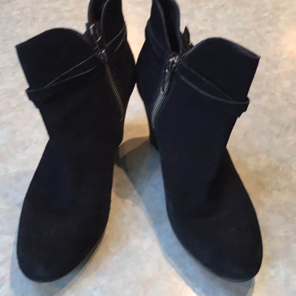 UGG black suede booties